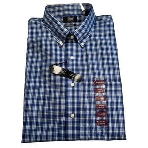 berkley jensen dress shirts Berkley Jensen | Shirts | Mens Berkley Jensen Long Sleeve Checked Dress  Shirt Size L 616 12 3435